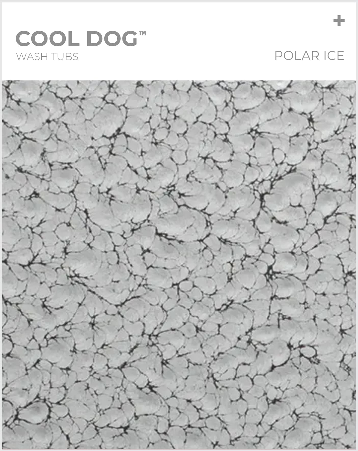 Cool Dog Wash Tubs - Polar Ice