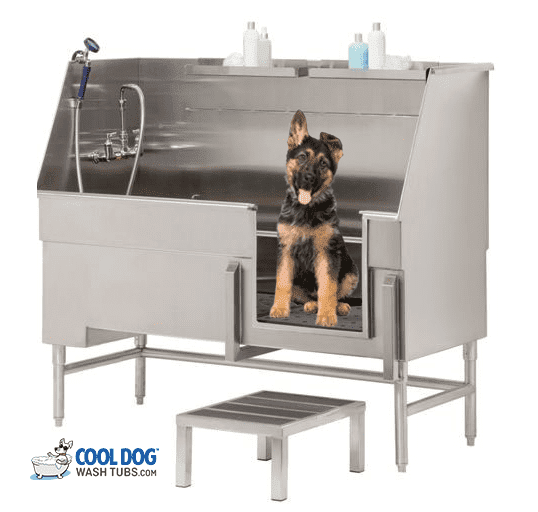 DL DWSPRO 60S standard parallel access tub COVER PHOTO - Cool Dog Wash Tubs DL DWSPRO 60S standard parallel access tub COVER PHOTO